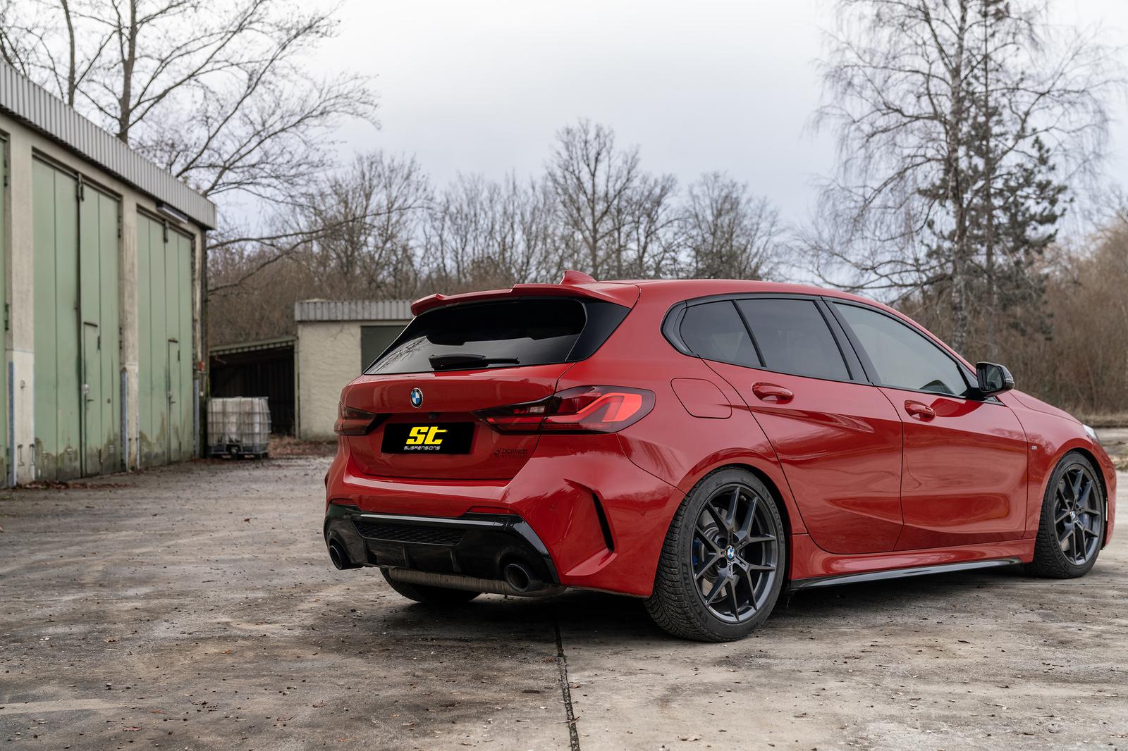 ST Coilovers ST XTA plus 3 galvanized steel (adjustable damping with top mounts)