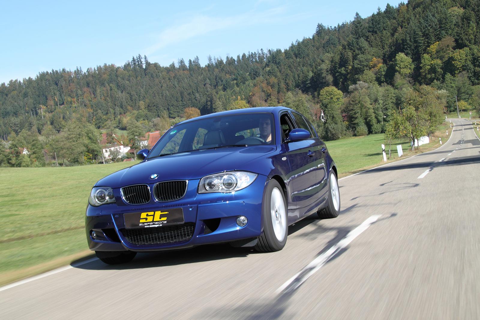 ST Coilovers ST XTA plus 3 galvanized steel (adjustable damping with top mounts) BMW 1 Coupe (E82) 10/2006-10/2013