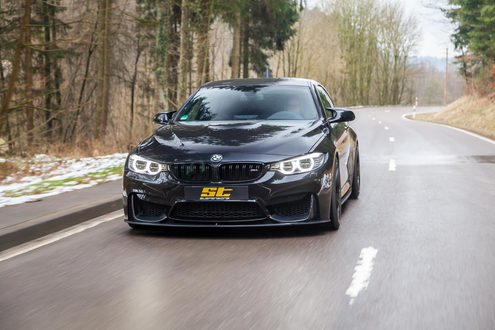 ST Coilovers ST XTA plus 3 galvanized steel (adjustable damping with top mounts) BMW 4 Coupe (F32, F82) 07/2013- (182022080D)