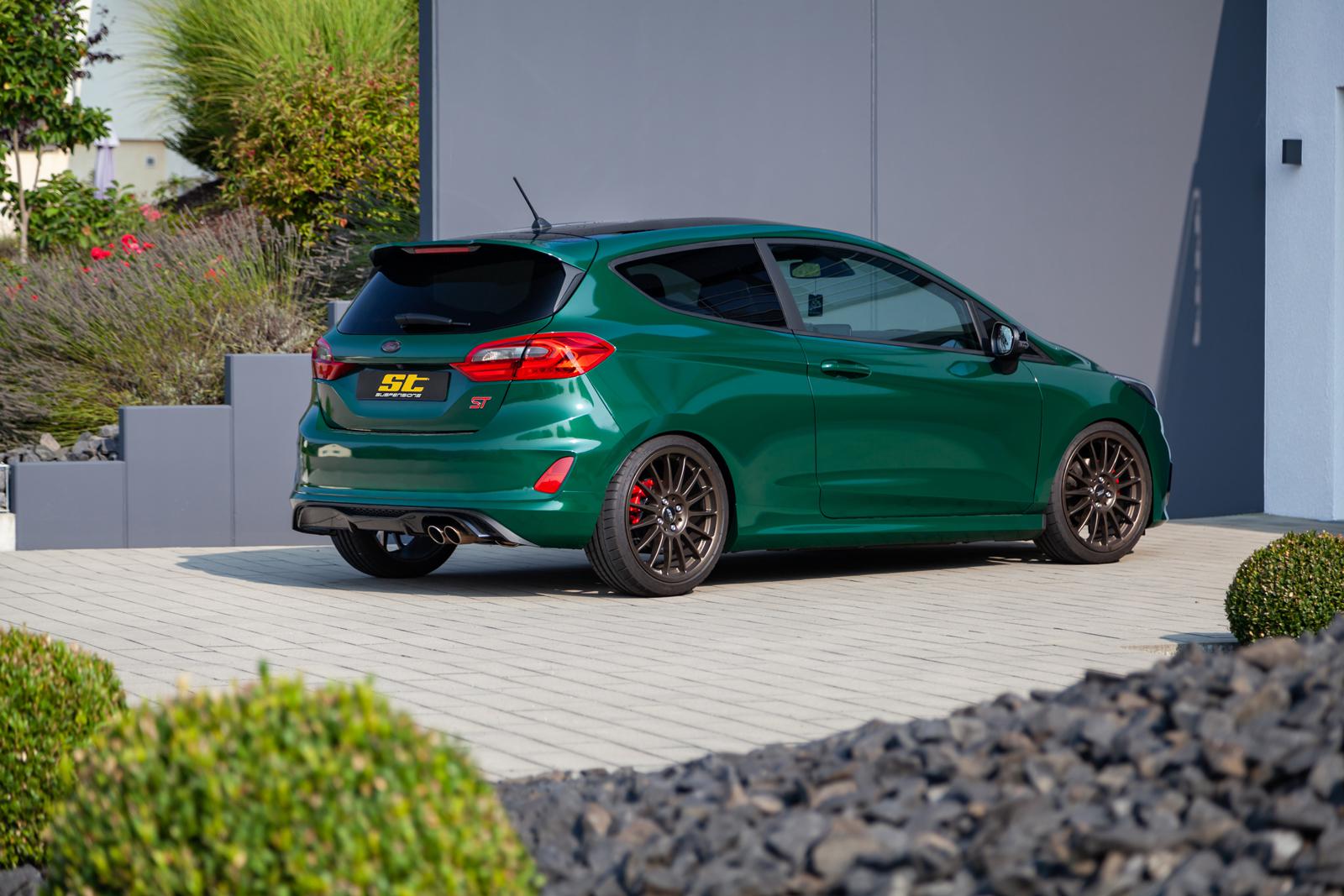 ST Coilovers ST XTA plus 3 galvanized steel (adjustable damping with top mounts) FORD FIESTA VII (HU, HF) 05/2017-