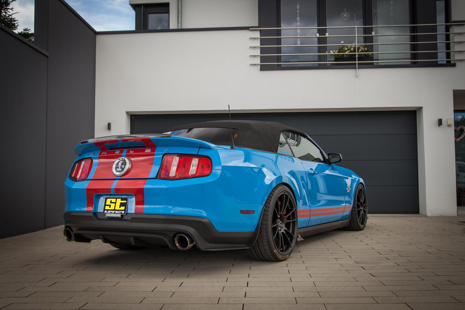 ST Coilovers ST XTA galvanized steel (adjustable damping with top mounts) FORD USA MUSTANG Coupe 12/2004-