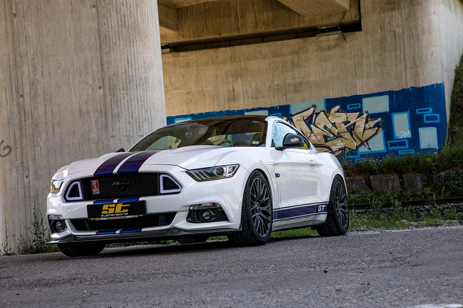 ST Coilovers ST X galvanized steel (with fixed damping) FORD USA MUSTANG Coupe 02/2014-