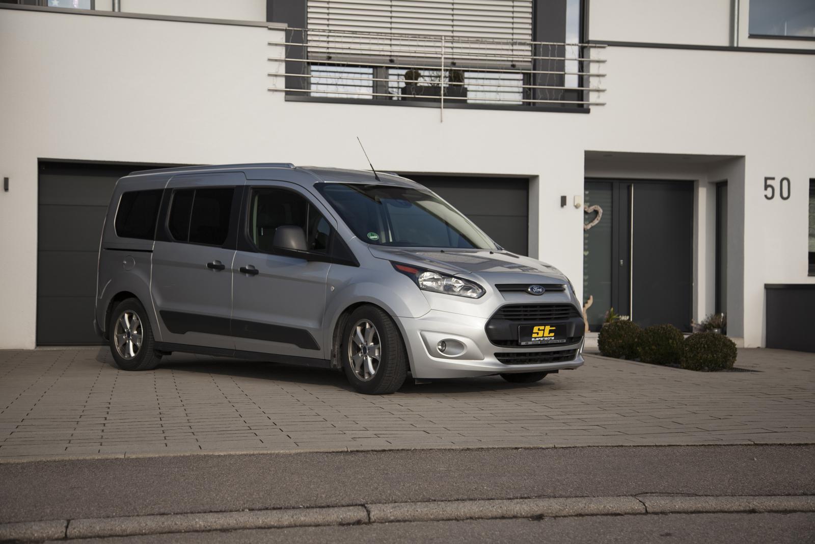 ST Coilovers ST X galvanized steel (with fixed damping) FORD TRANSIT CONNECT Estate 02/2013- (13230070)