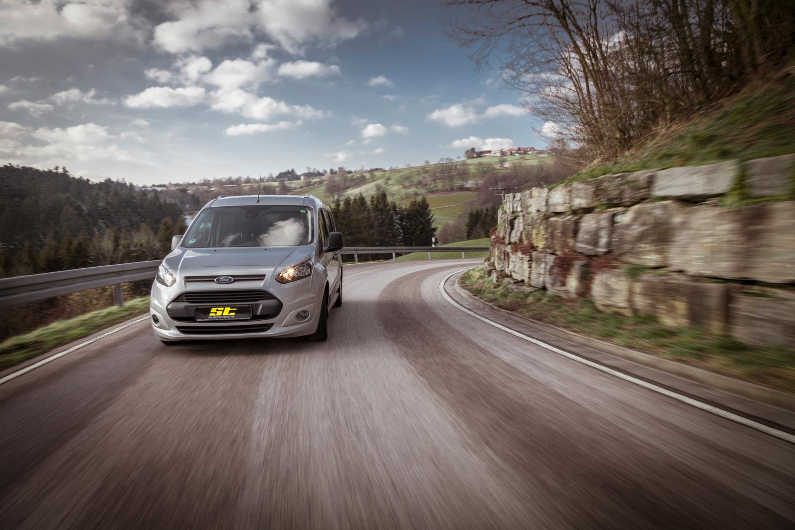 ST Coilovers ST X galvanized steel (with fixed damping) FORD TRANSIT CONNECT Estate 02/2013- (13230070)