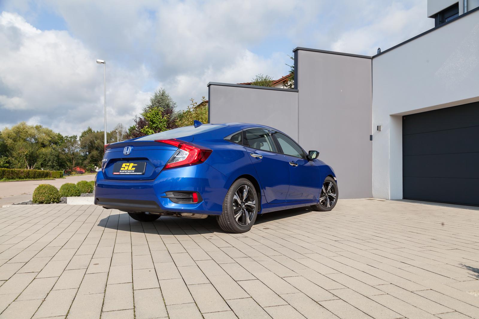 ST Coilovers ST X galvanized steel (with fixed damping) HONDA CIVIC X Saloon (FC_) 09/2015- (13250034)