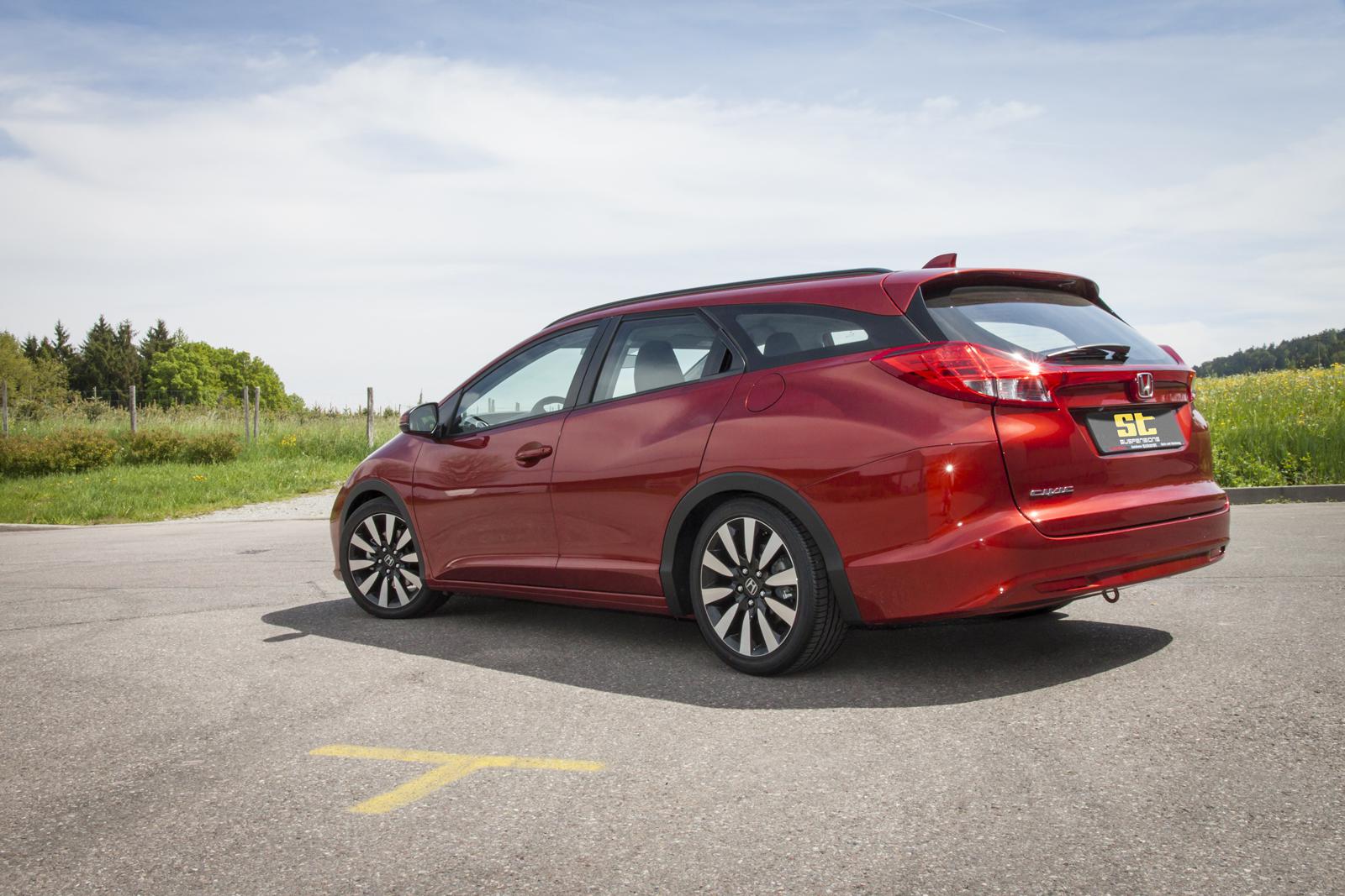 ST Coilovers ST XA galvanized steel (with damping adjustment) HONDA CIVIC IX (FK) 02/2012-