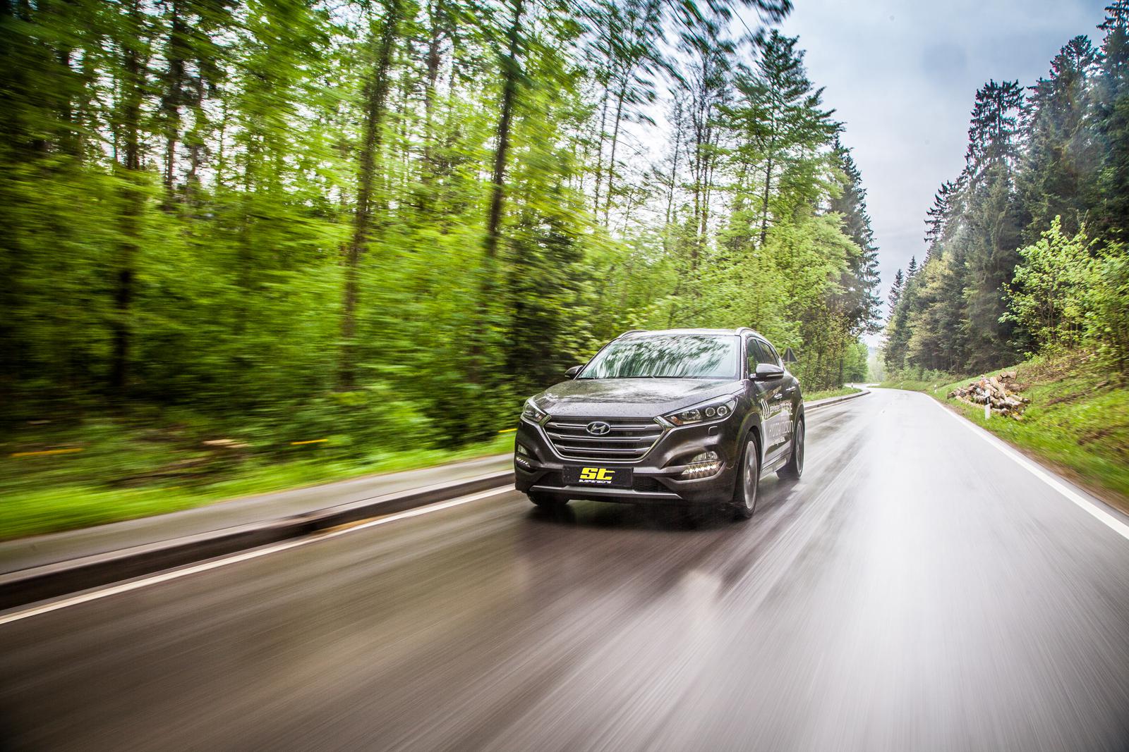 ST Coilovers ST XA galvanized steel (with damping adjustment) HYUNDAI TUCSON (TL, TLE) 05/2015-