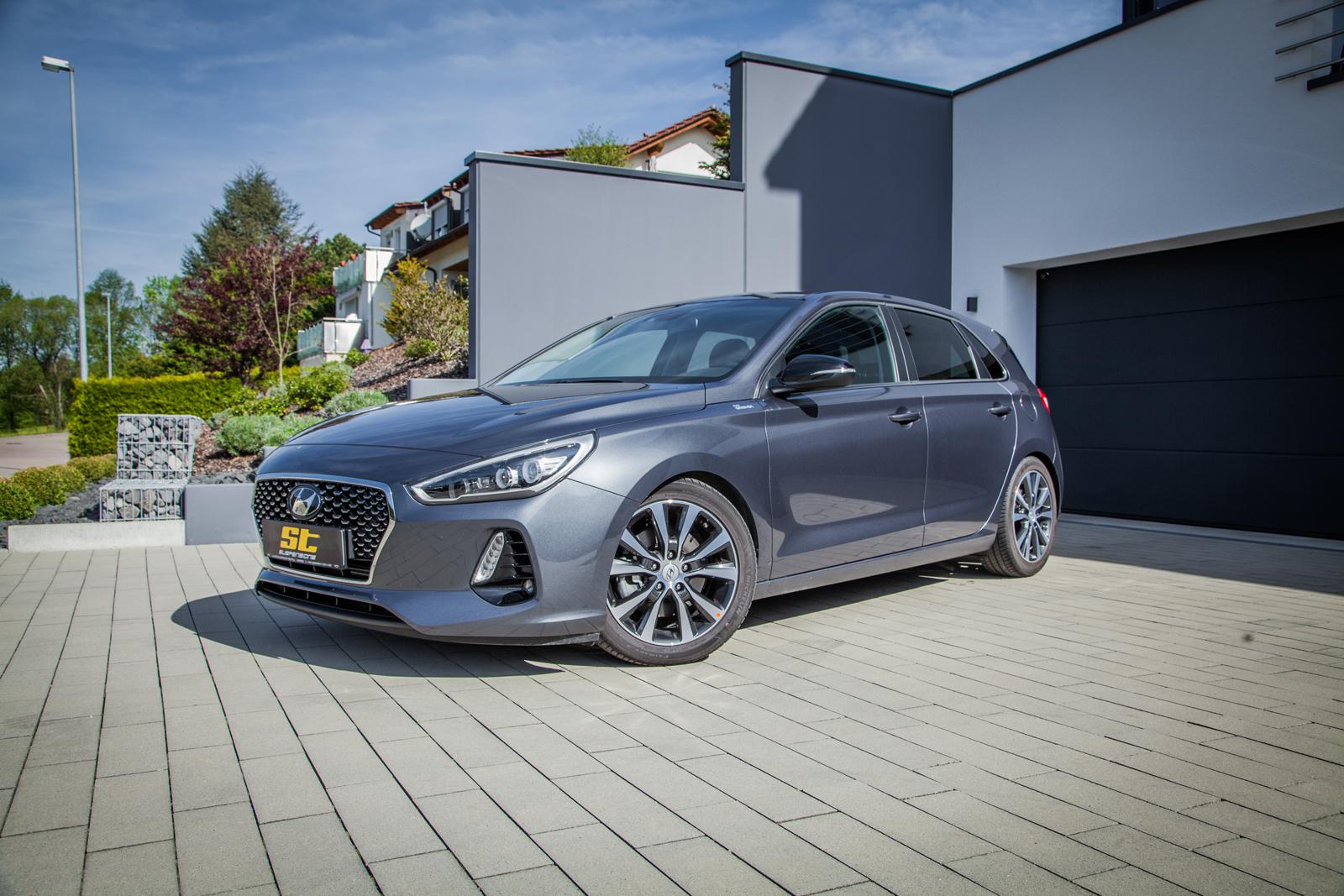 ST Coilovers ST XA galvanized steel (with damping adjustment) HYUNDAI i30 (GD) 06/2011-