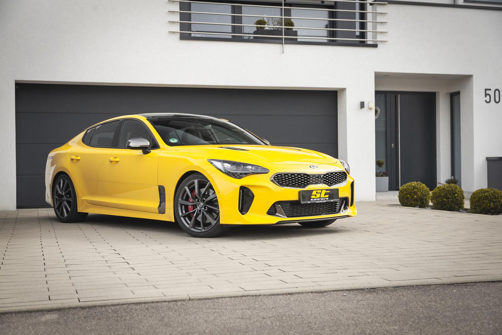 ST Lowering sport springs for Kia STINGER (CK) 06/2017-