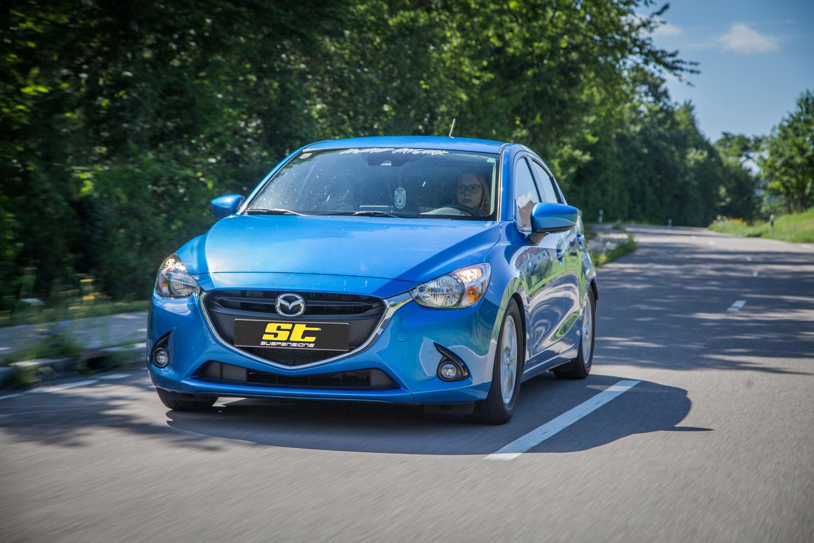 ST Coilovers ST X galvanized steel (with fixed damping) MAZDA 2 (DY) 02/2003-06/2007