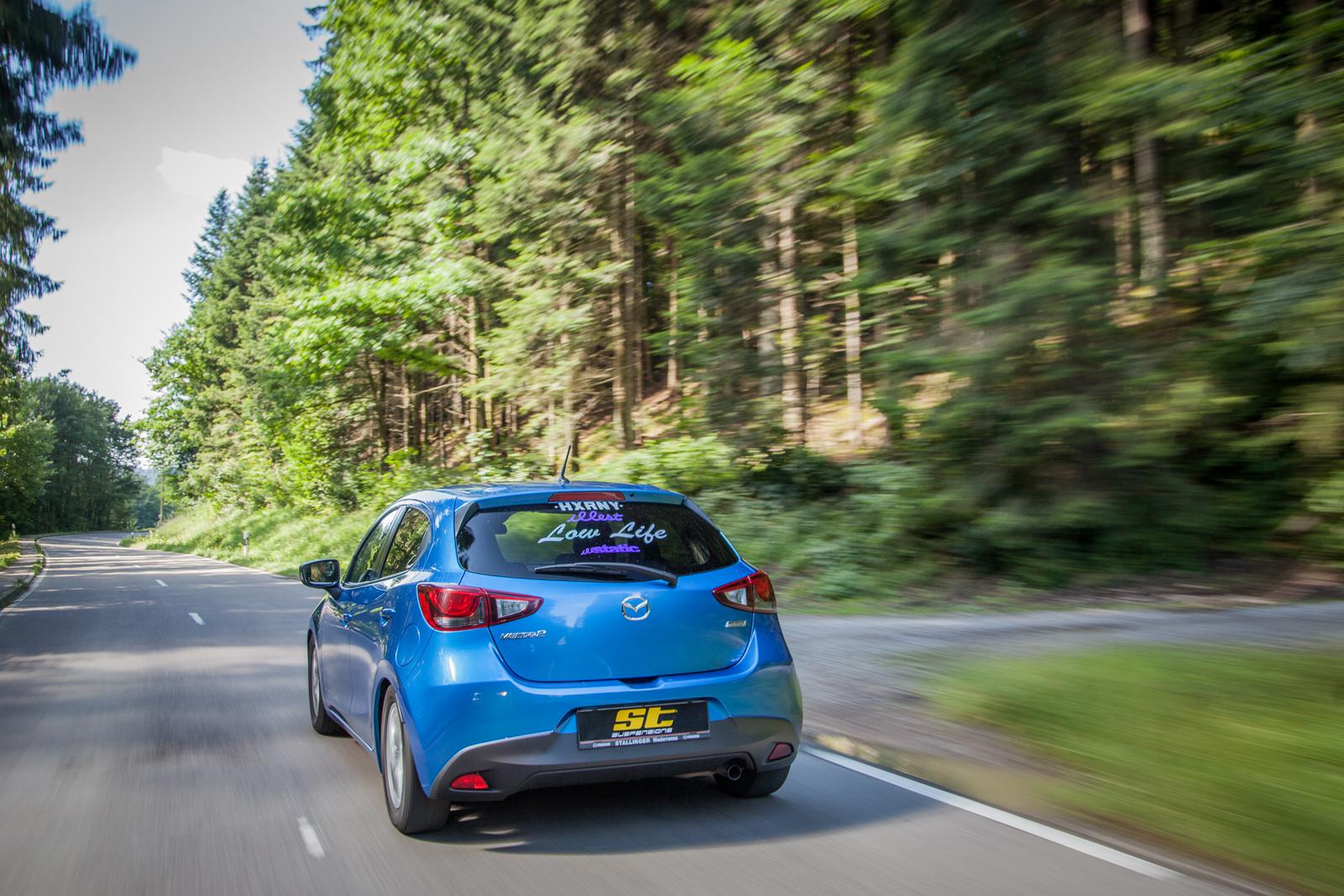 ST Coilovers ST X galvanized steel (with fixed damping) MAZDA 2 (DY) 02/2003-06/2007