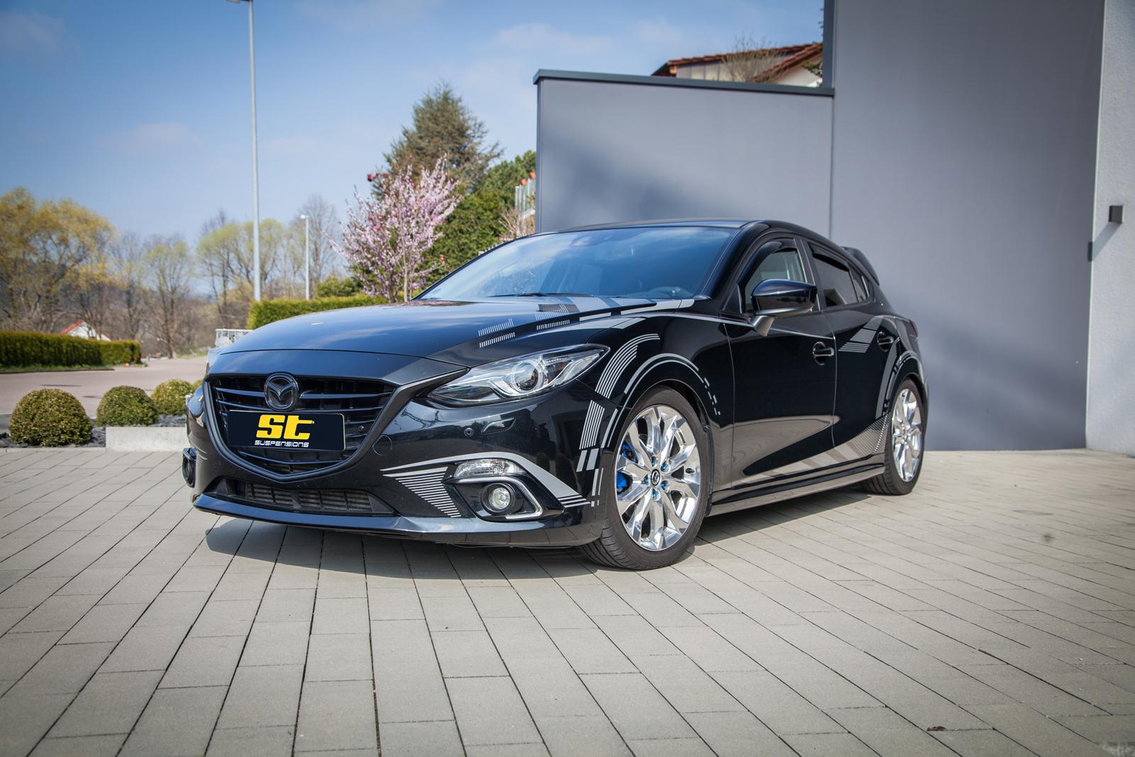 ST Coilovers ST X galvanized steel (with fixed damping) MAZDA 3 (BM, BN) 07/2013-