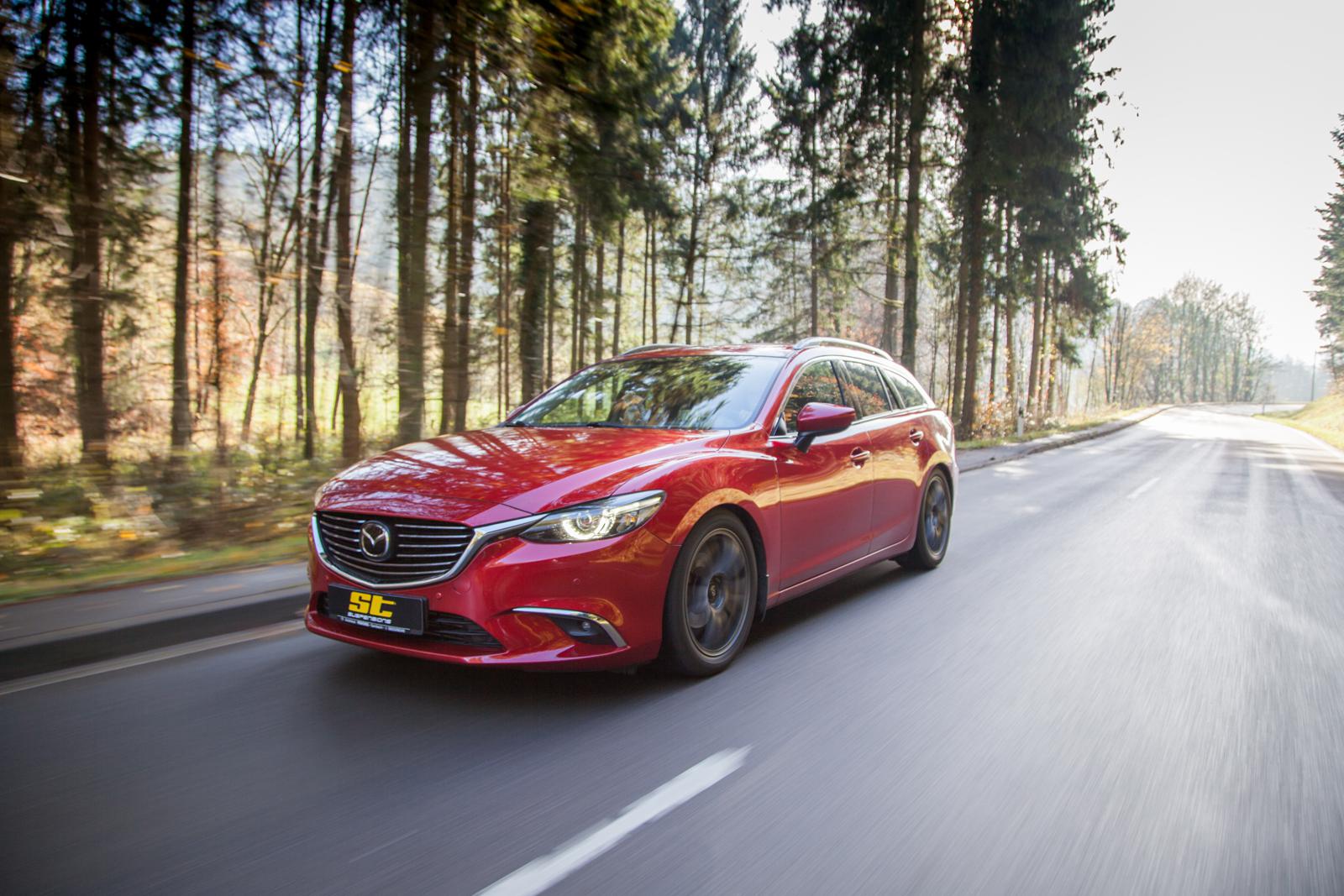 ST Coilovers ST X galvanized steel (with fixed damping) MAZDA 6 Estate (GJ, GL) 08/2012-