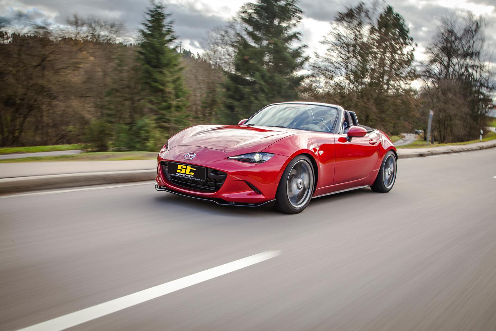 ST Coilovers ST XTA galvanized steel (adjustable damping with top mounts) MAZDA MX-5 IV (ND) 04/2015-