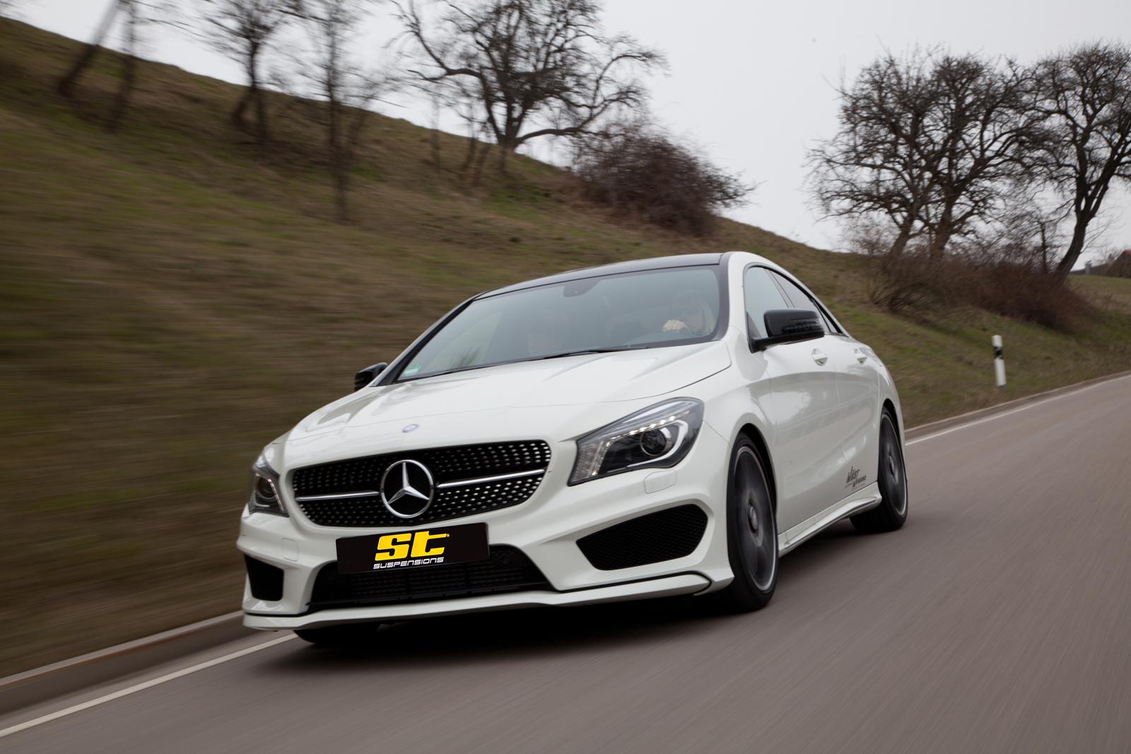 ST Coilovers ST XTA galvanized steel (adjustable damping with top mounts) MERCEDES-BENZ CLA Coupe (C117) 01/2013-03/2019