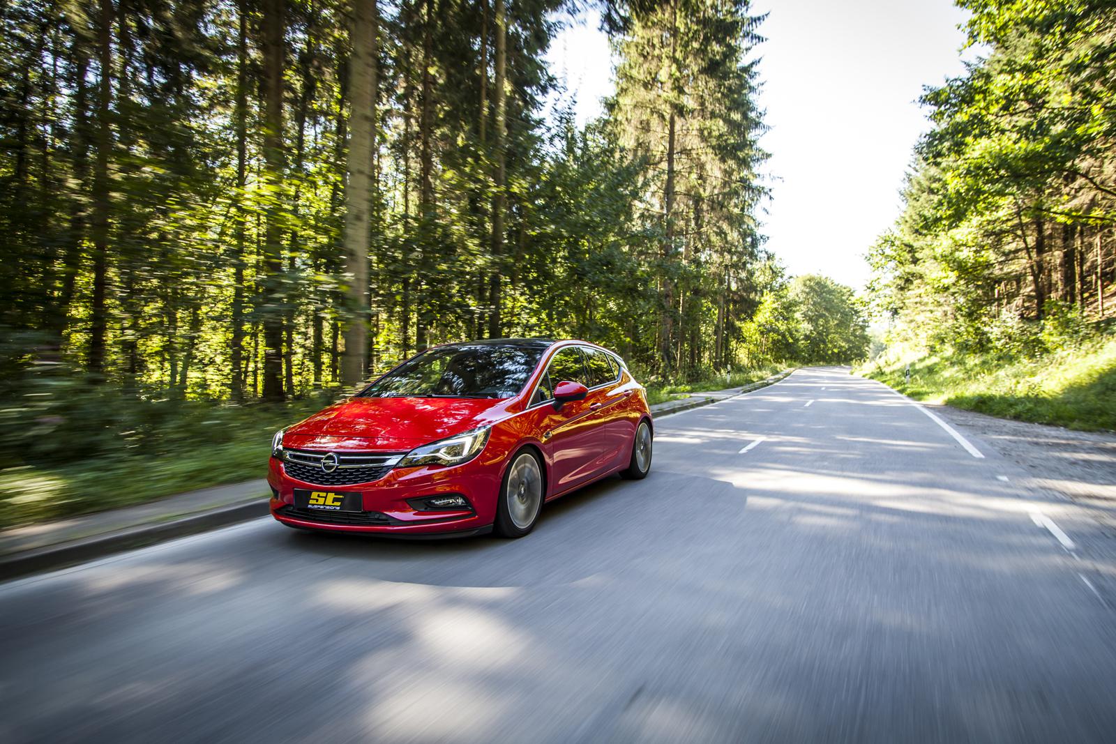 ST Coilovers ST X galvanized steel (with fixed damping) OPEL ASTRA K (B16) 06/2015-