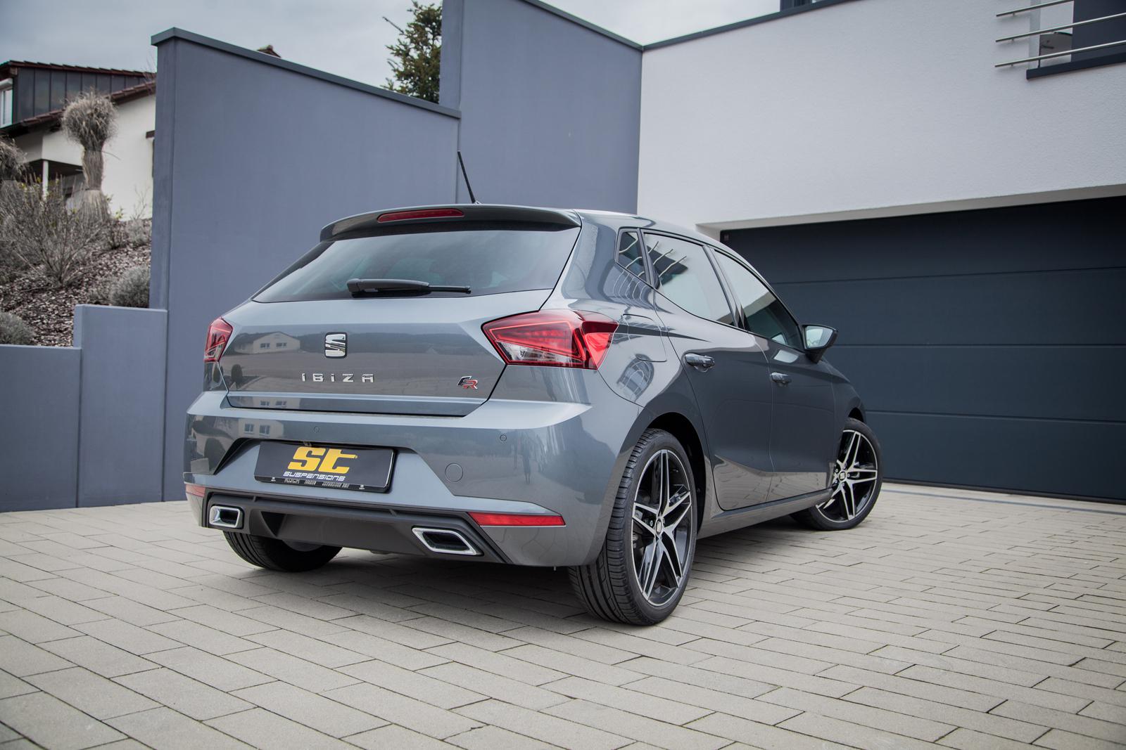 ST Coilovers ST X galvanized steel (with fixed damping) SEAT IBIZA Mk V (KJ1) 01/2017-