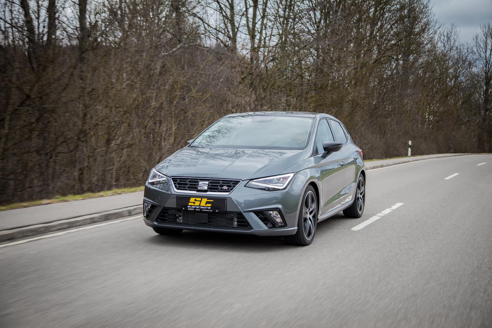 ST Coilovers ST XA galvanized steel (with damping adjustment) SEAT IBIZA Mk V (KJ1) 01/2017-