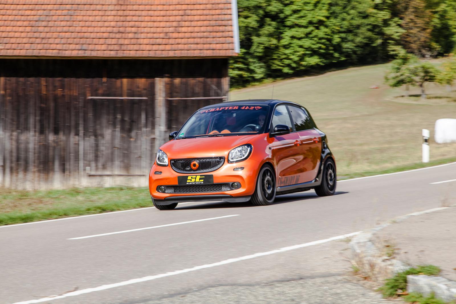 ST Coilovers ST XA galvanized steel (with damping adjustment) SMART FORFOUR Hatchback (453) 07/2014-