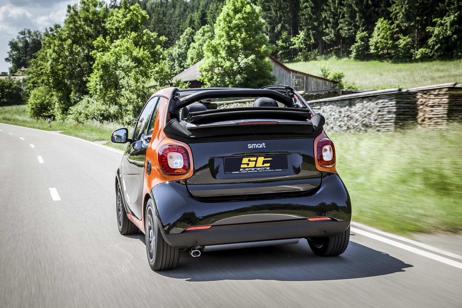 ST Coilovers ST XA galvanized steel (with damping adjustment) SMART FORTWO Coupe (453) 07/2014-