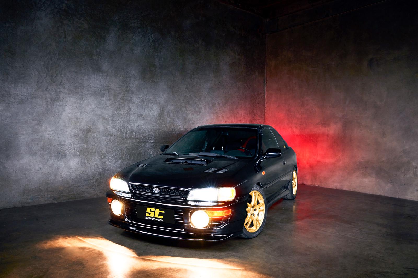 ST Coilovers ST XA galvanized steel (with damping adjustment) SUBARU IMPREZA Saloon (GC) 08/1992-09/2001