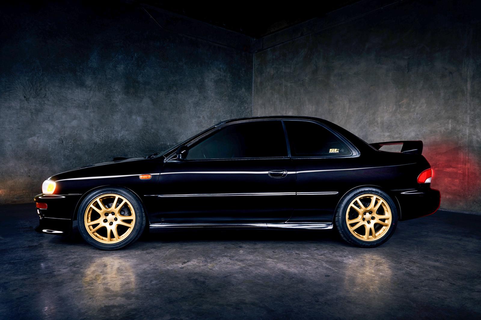 ST Coilovers ST XTA galvanized steel (adjustable damping with top mounts) SUBARU IMPREZA Saloon (GC) 08/1992-09/2001