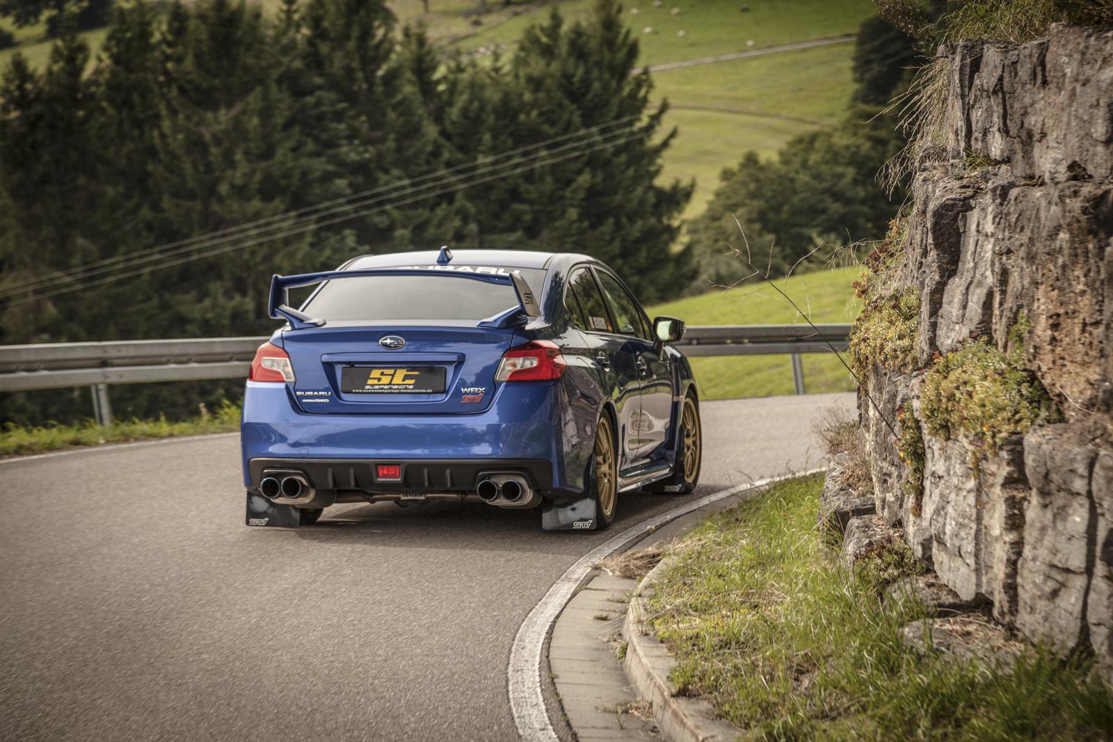 ST Coilovers ST XTA galvanized steel (adjustable damping with top mounts) SUBARU WRX Saloon (GJ) 07/2011-