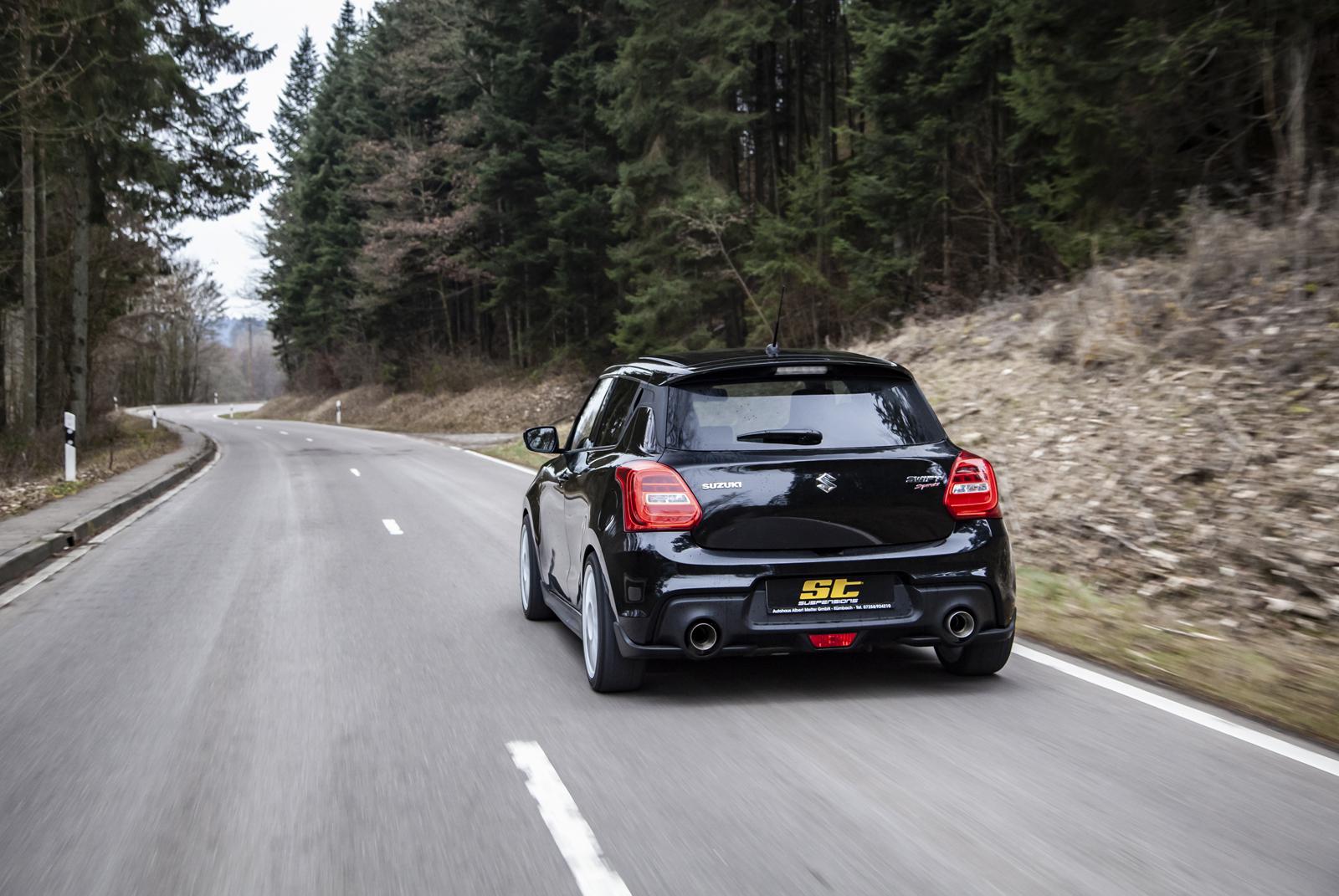 ST Coilovers ST X galvanized steel (with fixed damping) SUZUKI SWIFT V (AZ) 01/2017-