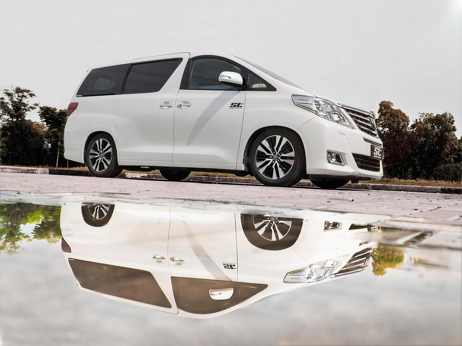 ST Coilovers ST XA galvanized steel (with damping adjustment) TOYOTA ALPHARD / VELLFIRE (_H2_) 04/2008-12/2015