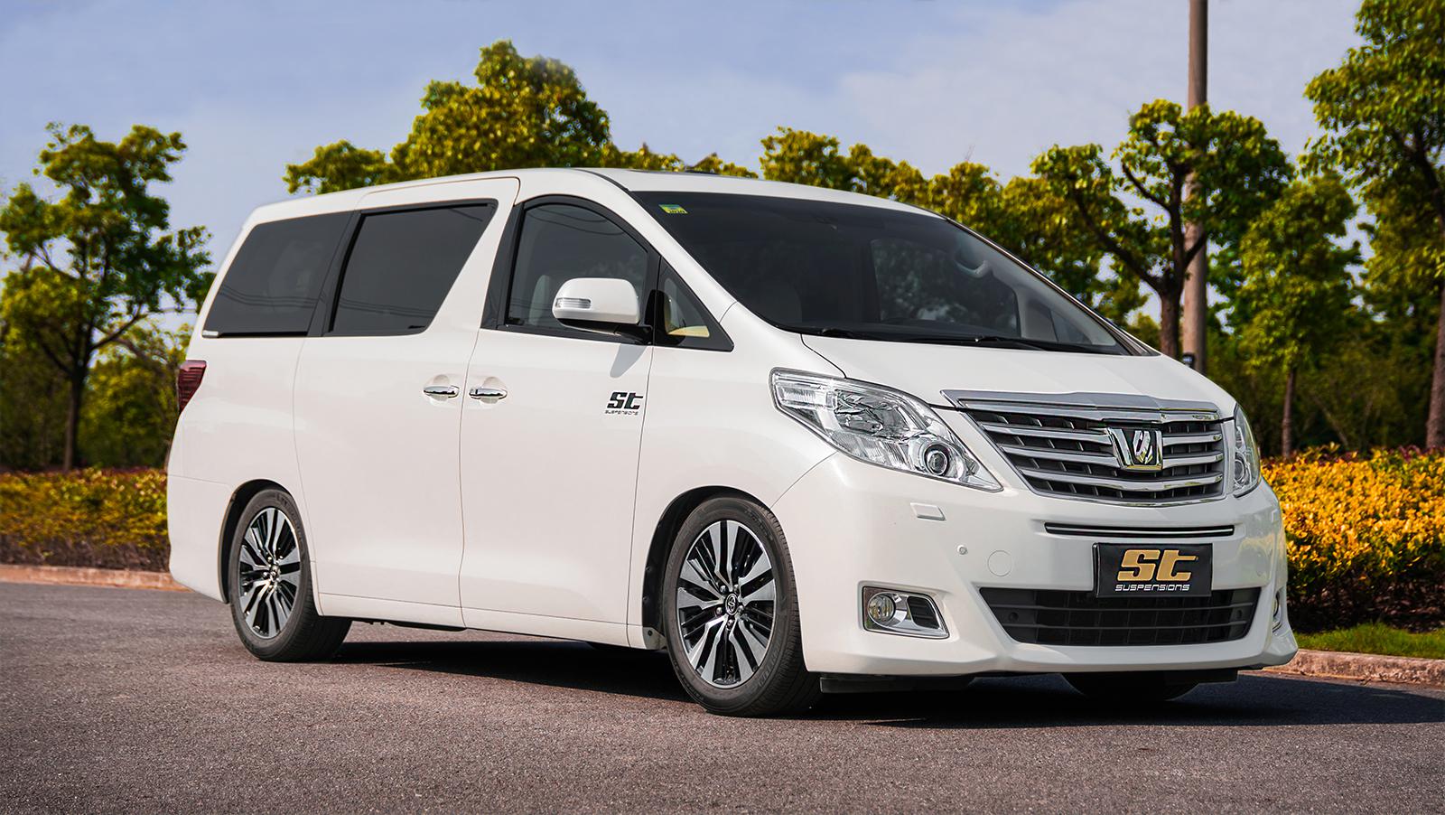 ST Coilovers ST XA galvanized steel (with damping adjustment) TOYOTA ALPHARD / VELLFIRE (_H2_) 04/2008-12/2015