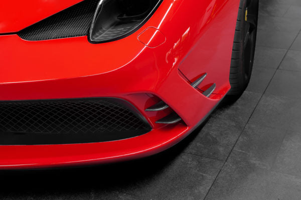 Capristo Carbon Front Fins To Suit Ferrari 458 Speciale- 03FE00410019LG