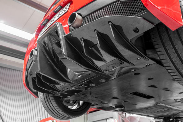 Capristo Carbon Fibre Rear Diffuser To Suit Ferrari 458 Speciale - 03FE00410020LG