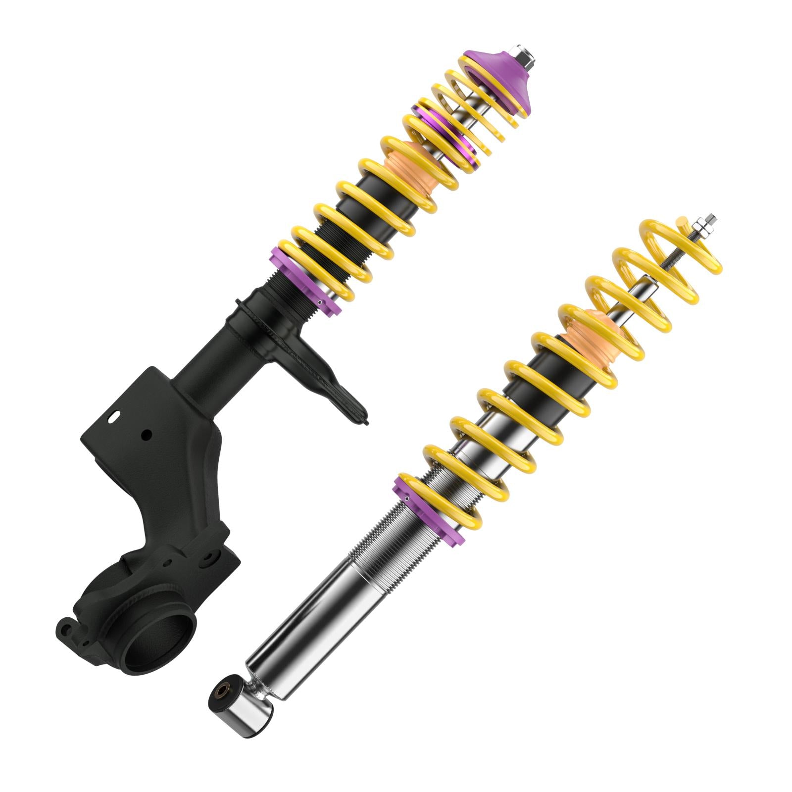 KW Coilover suspension V1 inox VW DERBY (86) 02/1977-09/1981 (10280907)