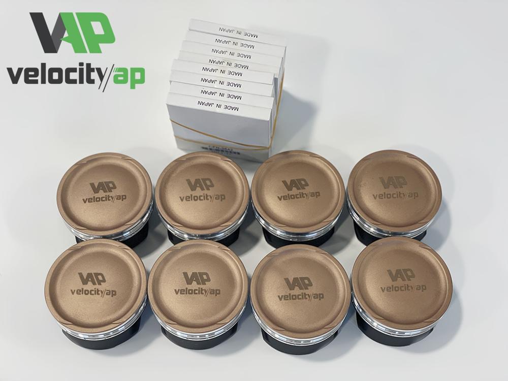VelocityAP Piston Set - Custom Stage 3 Jaguar/Land Rover AJ133 5.0 Supercharged Engine 2013-on MY