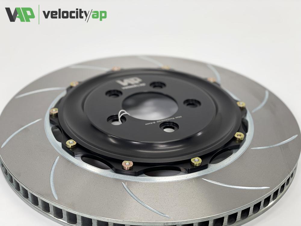 VelocityAP Jaguar F-Type R, SVR & V6S Lightweight 2-Piece Rear Rotors (Pair)