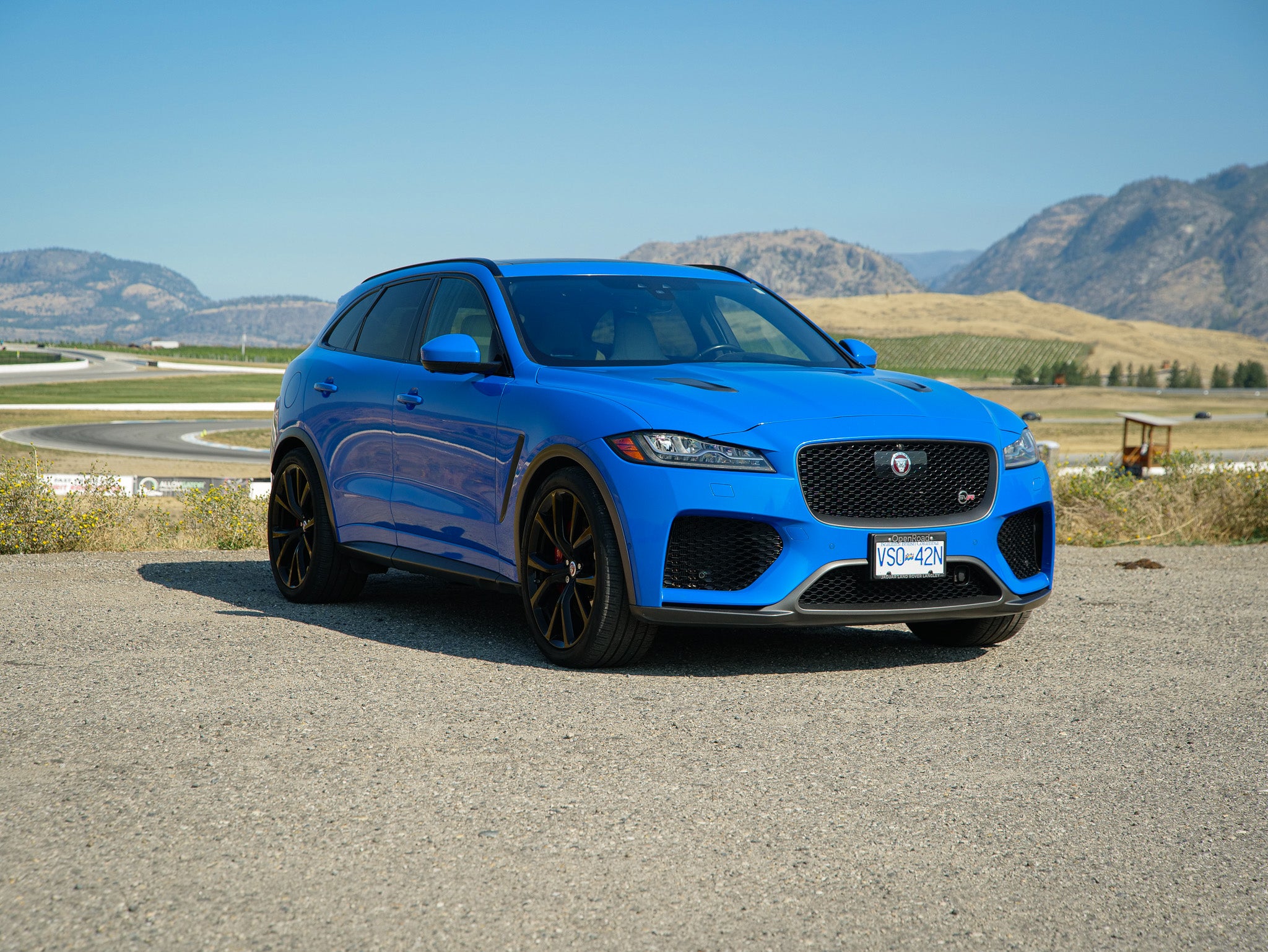 Velocity AP Jaguar F-Pace SVR Progressive Rate Lowering Springs
