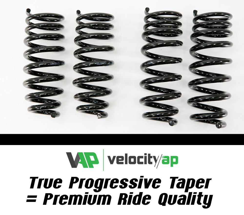 Velocity AP Jaguar F-Pace SVR Progressive Rate Lowering Springs