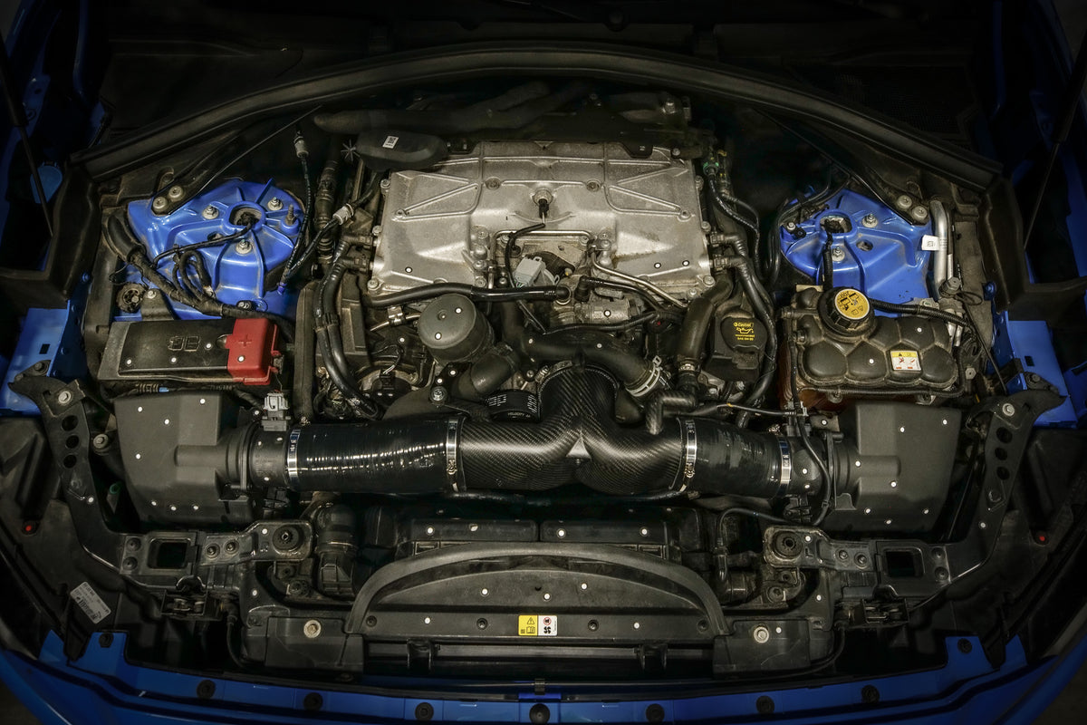 Velocity AP Jaguar F-Pace SVR Carbon Fiber Intake Center Section