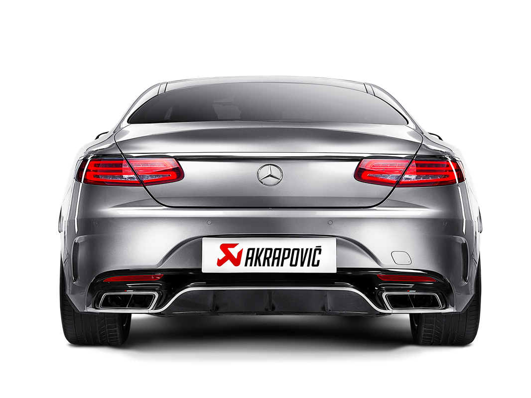 Akrapovic Evolution Link Pipe Set (Titanium) For Mercedes-AMG S 63 Coupe (C217) 2015