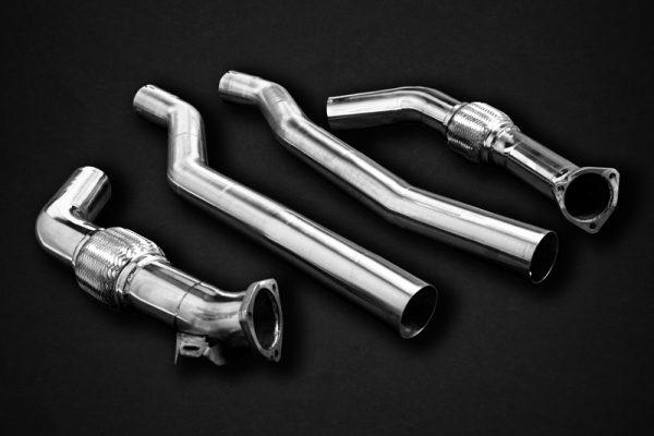 Capristo Exhaust System (With RS-Style Oval Tips) To Suit Audi RS6/RS7 (C8) - 02AU01903038