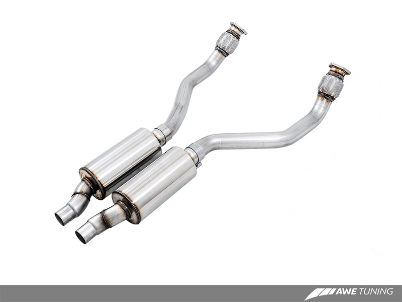 AWE TRACK EDITION Exhaust AND DOWNPIPE SYSTEMS FOR AUDI B8 S4