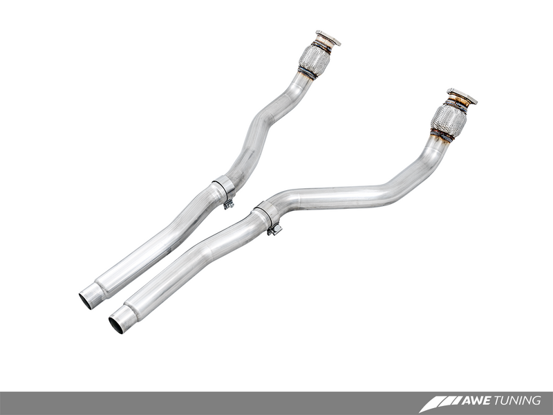 AWE TRACK EDITION Exhaust AND DOWNPIPE SYSTEMS FOR AUDI B8 S4