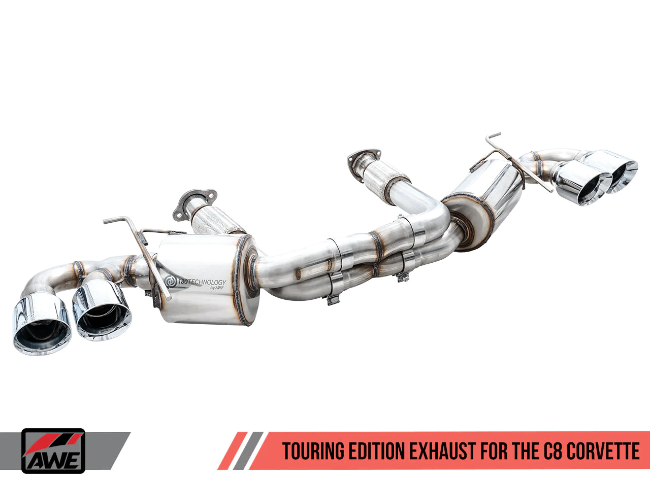 AWE Track-to-Touring Exhaust Conversion Kit for C8 Corvette