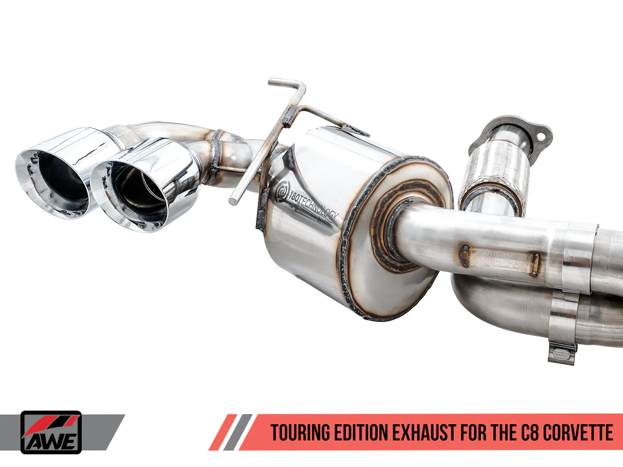 AWE Track-to-Touring Exhaust Conversion Kit for C8 Corvette