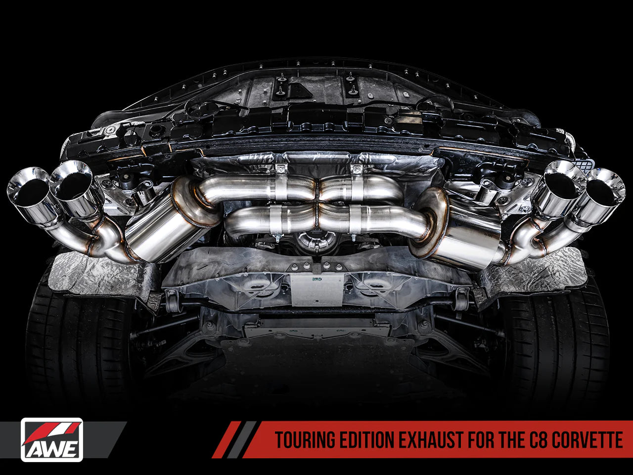 AWE Track-to-Touring Exhaust Conversion Kit for C8 Corvette