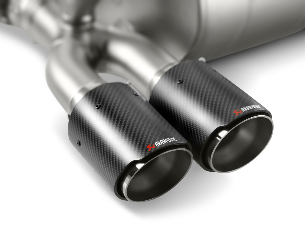 Akrapovic Slip-On Line (Titanium) with Titanium/Carbon Tail Pipes for BMW M3 (F80)