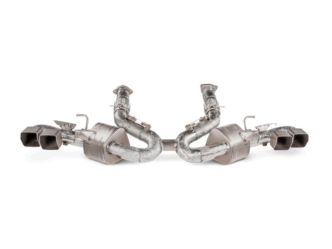 Akrapovic Slip-On Line (Titanium) for Chevrolet Corvette Stingray (C8) 2020
