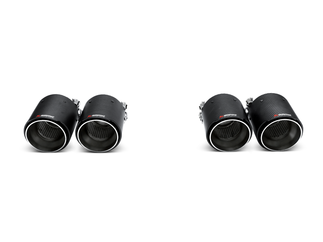 Akrapovic Slip-On Line (Titanium) with Titanium/Carbon Tail Pipes for BMW M3 (F80)
