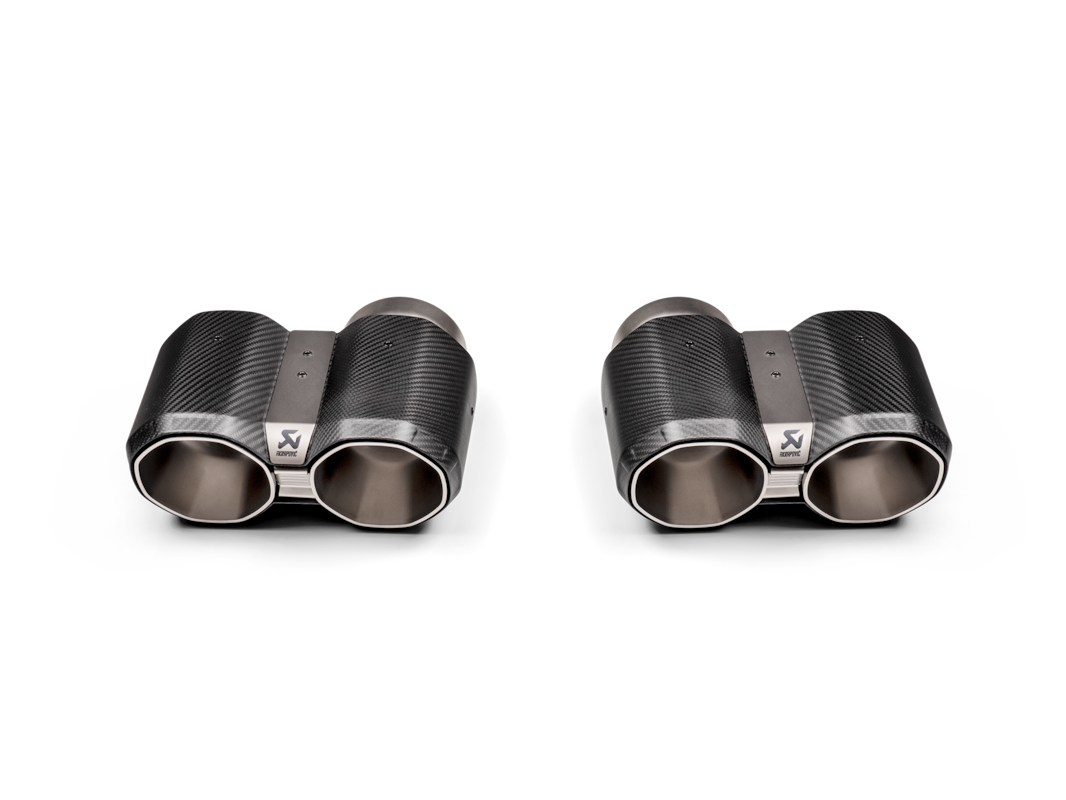 Akrapovic Carbon Octagonal Tail Pipe Set for BMW M2 Coupe (G87)