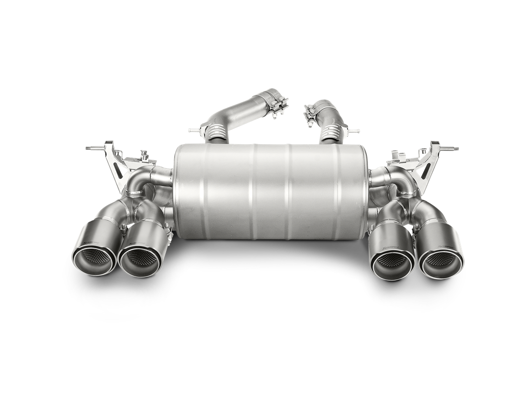 Akrapovic Slip-On Line (Titanium) with Titanium/Carbon Tail Pipes for BMW M3 (F80)